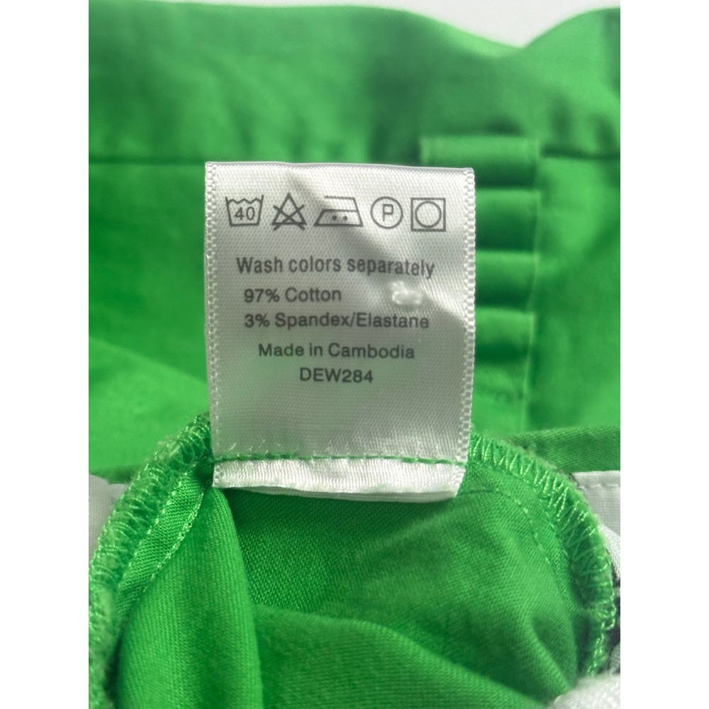 Royal & Awesome Mens Green Golf Trousers Size 38/32 Flat Front Stretch Pants - Picture 6 of 7